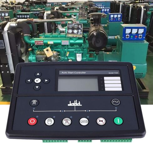 شاشة مولد LCD 132 × 64 بكسل شاشة في الوقت الحقيقي جدولة الصيانة على مدار الساعة وصول عن بُعد عبر حماية Ethernet IP65 للأنظمة in Saudi Arabia