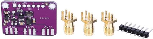 CJMCU-5351 SI5351A Clock Splitter 8KHZ-160MHz مولد مكون إلكتروني in Saudi Arabia