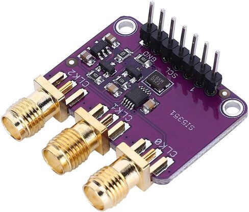 CJMCU-5351 SI5351A Clock Splitter 8KHZ-160MHz مولد مكون إلكتروني in Saudi Arabia