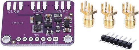 CJMCU-5351 SI5351A Clock Splitter 8KHZ-160MHz مولد مكون إلكتروني in Saudi Arabia