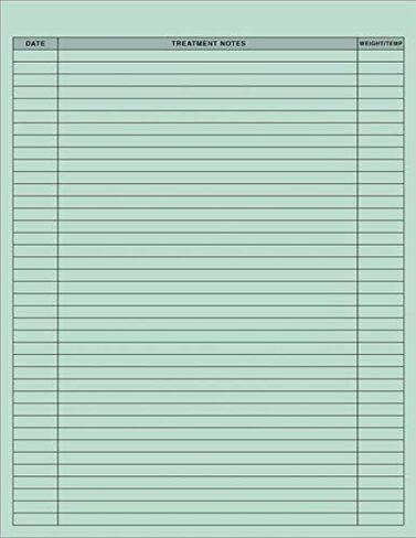 أشكال السجل الطبي الكلاب البيطري ، مخطط الطبيب البيطري ذو الوجهين للكلاب ، سجل التطعيم والعلاج ، مخزون الورق الثقيل ، 250 ورقة ، مثالية للعيادات البيطرية ، مستشفيات الحيوانات والملاجئ in Kuwait