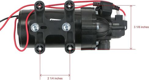 OEM | Everflo 2.2 GPM ، 12 Volt ، 70 PSI ، Diaphragm Pump EF2200 ، EF2200-BOX ، EF2200BOX in Saudi Arabia