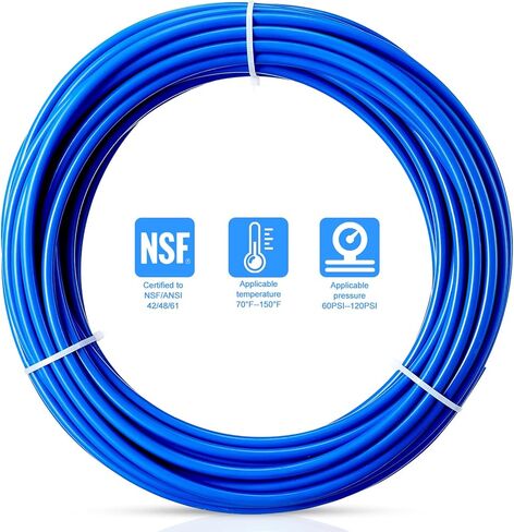 30ft 1/4 بوصة O.D.RO أنابيب المياه ، أنبوب معتمد من NSF لنظام مرشح تنقية المياه (التناضح العكسي) in Kuwait