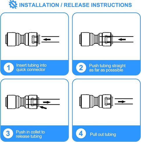 30ft 1/4 بوصة O.D.RO أنابيب المياه ، أنبوب معتمد من NSF لنظام مرشح تنقية المياه (التناضح العكسي) in Kuwait