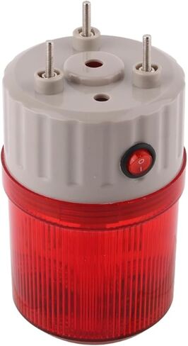 مؤشر ضوء تحذير إشارة الطاقة الشمسية مؤشر LED LED الأحمر ضوء وميض الضوء بدون صوت in Kuwait