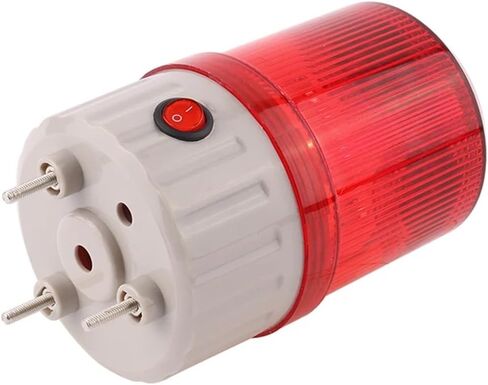 مؤشر ضوء تحذير إشارة الطاقة الشمسية مؤشر LED LED الأحمر ضوء وميض الضوء بدون صوت in Kuwait