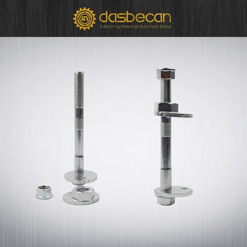 Dasbecan 48190-60020 Lower Control Arm Cam Bolts Kit Compatible with Toyota 4Runner FJ Cruiser Tacoma 2003-2016, Front Alignment Camber Toe Adjustment Bolts Replaces# 48409-60020,1 Pack for One Side in Saudi Arabia