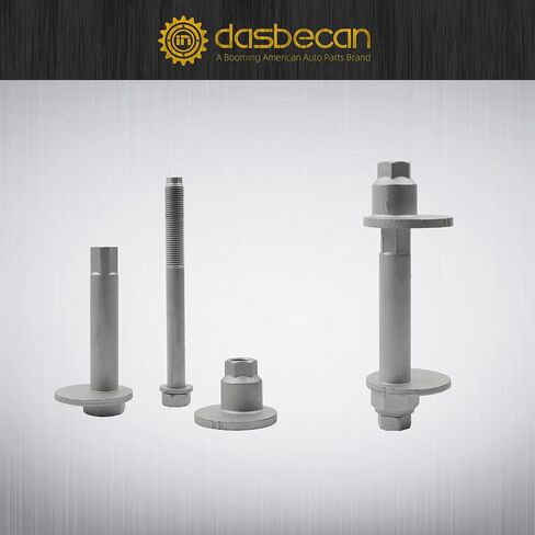 Dasbecan 48190-60020 Lower Control Arm Cam Bolts Kit Compatible with Toyota 4Runner FJ Cruiser Tacoma 2003-2016, Front Alignment Camber Toe Adjustment Bolts Replaces# 48409-60020,1 Pack for One Side in Saudi Arabia
