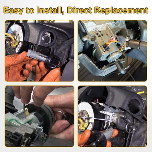 مفتاح قفل التجميع الإشعال وتبديل الإسكان ومفتاح المبتدئين مع Chevy GMC Cadillac Buick Bravada 924-713 924-715 US-312L in Kuwait
