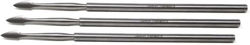 Micro Dissecting Probe with Straight Arrow Point Ends Made of Stainless Steel for Lab Dissections Multipurpose Lab Supplies comes in Sturdy Non-Slip Handle (Arrow Tip Needle - 3 Pcs) in Saudi Arabia