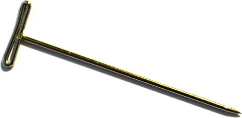 Eisco Labs Nickel Plated Dissection T-Pins - 2" (Pack of 100) in Saudi Arabia
