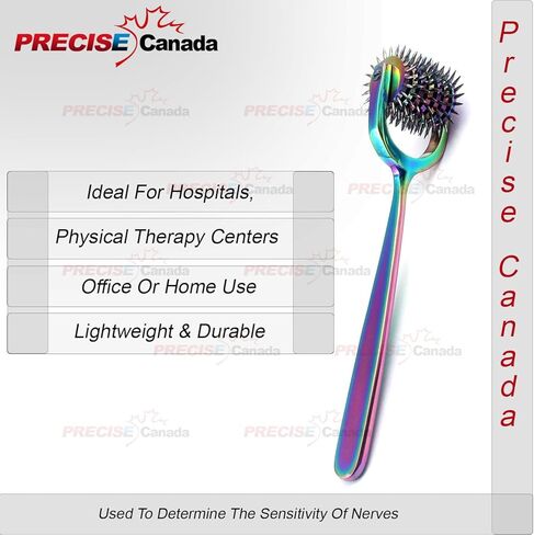 Wartenberg Neurological Pin Wheel Pinwheel 7 Head Diagnostic Multi Color Rainbow in Saudi Arabia