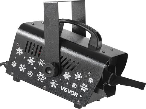 VEVOR Snow Machine, 800W Handheld/Hanging Snow Maker, Portable Wireless Remote Snowmaking machine with 1L Tank & Handle, Outdoor & Indoor Snowflake Maker for Christmas Party Stage Effect in Kuwait