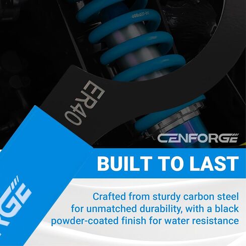 Cenfoge Double-ended Coilover Adjustment Spanner Wrench Set, 5-PC. Fit Coilovers Shocks with Nut OD 22-26mm, 28-32mm, 34-36mm, 38-42mm, 45-52mm, 55-62mm, 68-72mm, 78-85mm, 90-95mm, 100-110mm in Kuwait