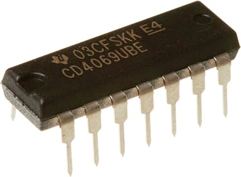 CD4069UBE CD4069 CMOS HEX HEX FILINDLY IC DIP-14 (حزمة 8) in Saudi Arabia