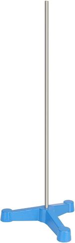 Stonylab Lab Stand ، Stand Stand Stand Support Triangular Trivod Retort Base Stape Stand with Rod (23.86 Int L) in Saudi Arabia
