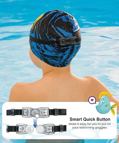 NSSIW Swim Goggles Swimming Kids-Goggles: Anti Fog No Leak with Nose Clip Earplugs for Girls Boys Youth 6-14 3 Pack in Saudi Arabia