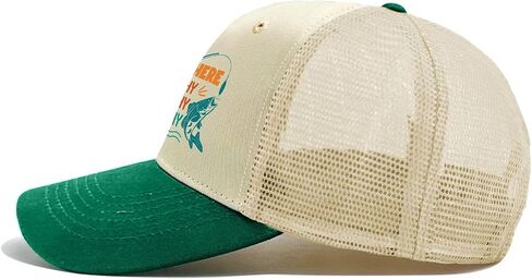 الصيد هنا مريب مريب مريب جولف اصطياد المزيد من الضحك قبعة زرقاء الورد RED02 WOMENS TRACKER HAT هدايا لقبعات البيسبول لها in Kuwait