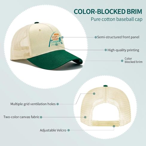 الصيد هنا مريب مريب مريب جولف اصطياد المزيد من الضحك قبعة زرقاء الورد RED02 WOMENS TRACKER HAT هدايا لقبعات البيسبول لها in Kuwait