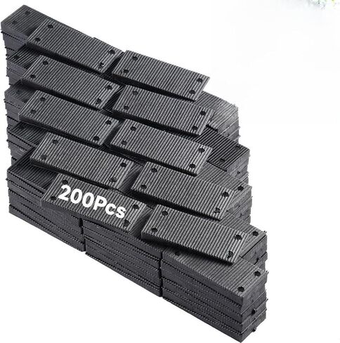 200 Pcs Plastic Shims for Furniture Leveling, Serrated Wedge Levelers for Home Use in Saudi Arabia
