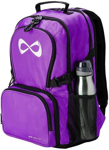 Nfinity Classic Cheer Backpack For Cheerleading - Backpack With Detachable Purse and Laptop Sleeve - Lightweight Backpack for Travelling - Sports Backpack for Cheerleaders (Royal Blue) in Kuwait