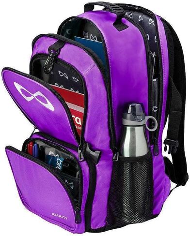 Nfinity Classic Cheer Backpack For Cheerleading - Backpack With Detachable Purse and Laptop Sleeve - Lightweight Backpack for Travelling - Sports Backpack for Cheerleaders (Royal Blue) in Kuwait