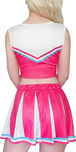 Littleforbig Unisex Sleeveless Loungewear Babydoll Cheer Sissy Croptop Bralette Set in Saudi Arabia