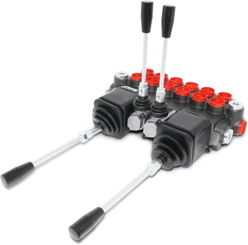 التحكم الهيدروليكي التحكم في الاتجاه الصمام أحادي اللون للجرار ، 2 بكرة ، 11 GPM ، منافذ SAE in Kuwait