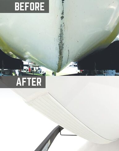 Gator Guards KeelShield Keel Guard - Helps Prevent Damage, Scars and Scratches - DIY Installation - Compatible with Fiberglass and Most Aluminum Boats - Made in The USA - 4’ to 12’ Lengths in Kuwait