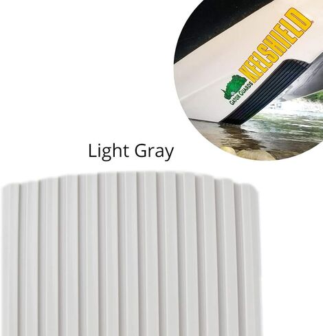 Gator Guards KeelShield Keel Guard - Helps Prevent Damage, Scars and Scratches - DIY Installation - Compatible with Fiberglass and Most Aluminum Boats - Made in The USA - 4’ to 12’ Lengths in Kuwait
