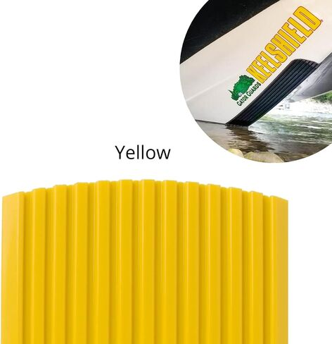 حارس Gator Guards Keelshield Keel Guard - يساعد في منع الأضرار والندبات والخدوش - تثبيت DIY - متوافق مع الألياف الزجاجية ومعظم قوارب الألمنيوم - مصنوعة في الولايات المتحدة الأمريكية - 4 إلى 12 "أطوال in Kuwait