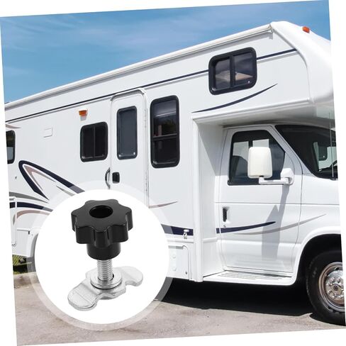 pretyzoom مقبض المقبض المقبض ملولب يدوي اليد الجوز القابل للتعديل ل RV Camping Car Aluminium Track in Saudi Arabia