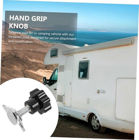 pretyzoom مقبض المقبض المقبض ملولب يدوي اليد الجوز القابل للتعديل ل RV Camping Car Aluminium Track in Saudi Arabia
