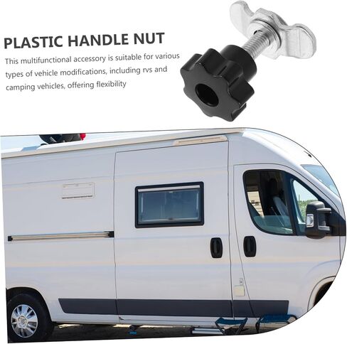 pretyzoom مقبض المقبض المقبض ملولب يدوي اليد الجوز القابل للتعديل ل RV Camping Car Aluminium Track in Saudi Arabia