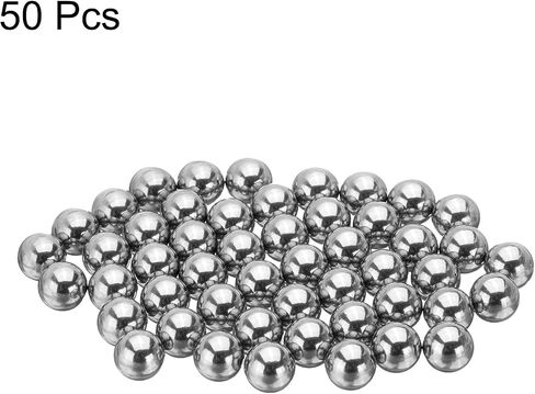 UXCELL 500 PCS 4.5 مم كرات كروم كروم الصلب G50 كرات الدقة in Saudi Arabia