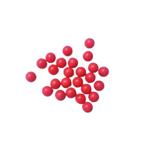 البولي بروبيلين الأحمر pp كرات بلاستيكية مجوفة ناعمة الدقة الكرة العائمة قطر الكرة 5/6/7.75/8/10/12/15/20 مم (8pcs ، 15 مم) in Kuwait