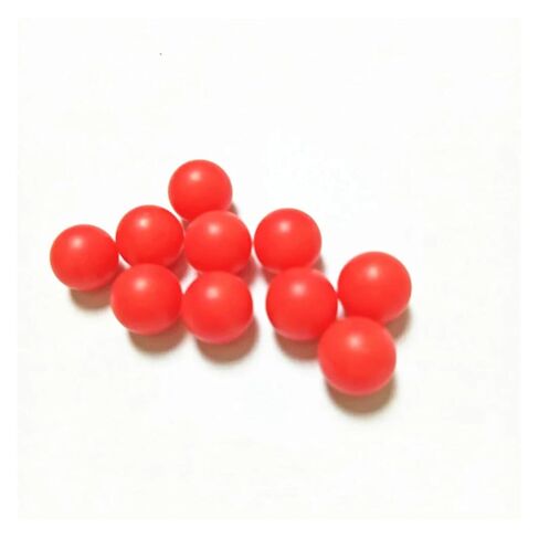 البولي بروبيلين الأحمر pp كرات بلاستيكية مجوفة ناعمة الدقة الكرة العائمة قطر الكرة 5/6/7.75/8/10/12/15/20 مم (8pcs ، 15 مم) in Kuwait