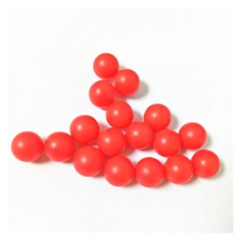 البولي بروبيلين الأحمر pp كرات بلاستيكية مجوفة ناعمة الدقة الكرة العائمة قطر الكرة 5/6/7.75/8/10/12/15/20 مم (8pcs ، 15 مم) in Kuwait