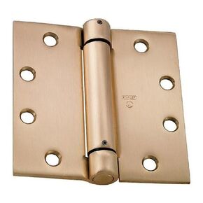 Stanley Security 2060R4123 4-1/2" x 4-1/2" Spring Hinge # 420940 Bright Brass Finish in Kuwait