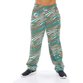 Zubaz NFL Men's Classic Zebra Print Team Logo Pants, Team Variation in Kuwait