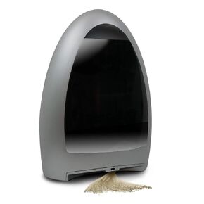 Eyevac Home: Professional Clean for the Home - فراغ ثابتة غير مستقرة ، ترشيح عالي الكفاءة مزدوج ، محاط ، مستشعرات بدون كيس ، أوتوماتيكية ، 1000 واط - الفضة (متجددة) in Kuwait