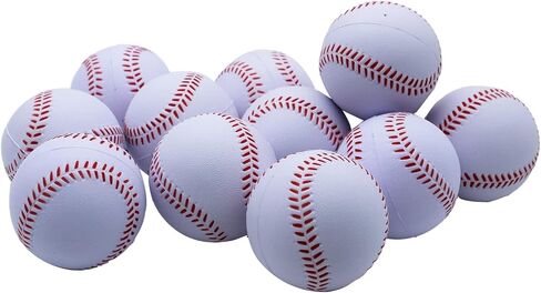 Magicoorange Baseball ، Baseballs Foam 12 Ball Pack Praction Practice Baseballs Resparball Soft ، Batting ، Fielding ، Hit ، Pitching in Saudi Arabia