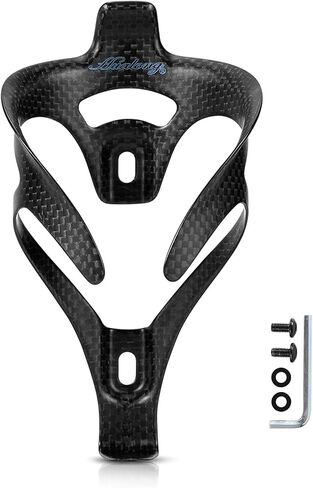 Bike Water Bottle Holder Ultra Light Carbon Fiber Water Bottle Cages for Road Bikes Mountain Gravel e Bike, for Diameter 70-74 mm Water Bottle (Weight 16±2g) Matte 1 Pack in Saudi Arabia