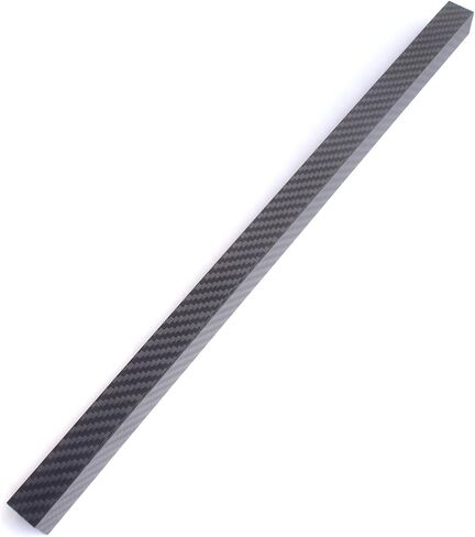 1pcs 3K Roll Wrapped Carbon Fiber Square Tube 15x15x13x420MM,1.0MM Wall Thickness,Twill Matte Finish in Kuwait