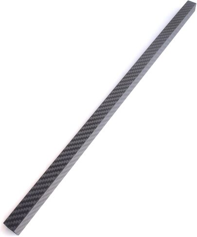 1pcs 3K Roll Wrapped Carbon Fiber Square Tube 15x15x13x420MM,1.0MM Wall Thickness,Twill Matte Finish in Kuwait