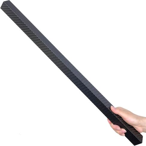 1pcs 3K Roll Wrapped Carbon Fiber Square Tube 15x15x13x420MM,1.0MM Wall Thickness,Twill Matte Finish in Kuwait