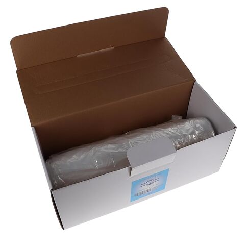 HSB 101162 ، أكمام غطاء كرسي الأسنان ، أغطية واقية صحية لكراسي الأسنان ، يمكن التخلص منها ، متينة وعالية الجودة ، بولي ، 29 "W × 80" L ، Clear ، 125/PK in Kuwait