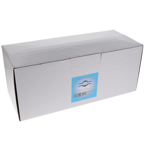 HSB 101162 ، أكمام غطاء كرسي الأسنان ، أغطية واقية صحية لكراسي الأسنان ، يمكن التخلص منها ، متينة وعالية الجودة ، بولي ، 29 "W × 80" L ، Clear ، 125/PK in Kuwait