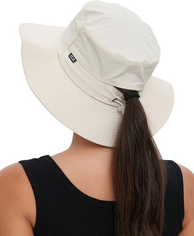 Sun Hat for Men and Women, UPF 50+ Breathable Lightweight Bucket Hat Water-Repellent Hat for Hiking Fishing in Saudi Arabia