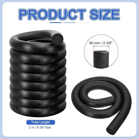 PATIKIL 2-3/8 "بوصة (60 مم) قطر × 6.56 قدم قضيب عائد للفجوات والمفاصل ، حبل الرغوة سد صدع حشو الحشو in Kuwait